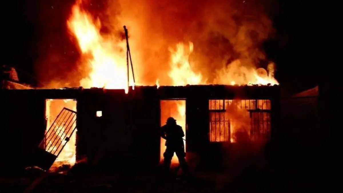 incendio en Juárez